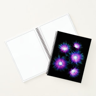 X-Ray Flowers Sketchbook Notebook