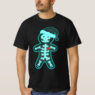 X-Ray Gingerbread Man Skeleton Christmas Nurse Xra T-Shirt