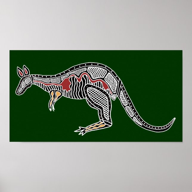 X-Ray Kangaroo Poster (Front)