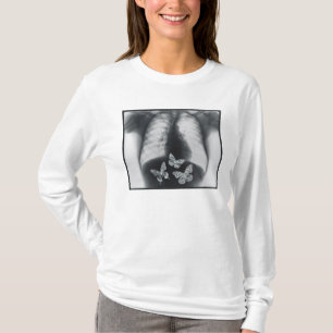 X-ray of butterflies in the stomach T-Shirt
