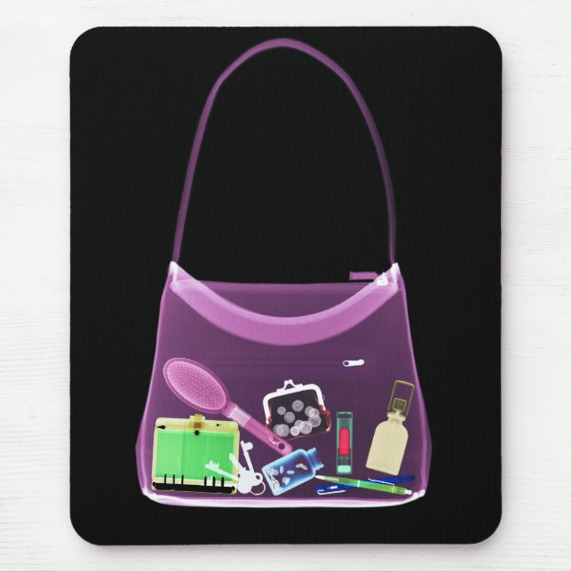 X-RAY PURSE - ORIGINAL PINK MOUSE PAD (Front)