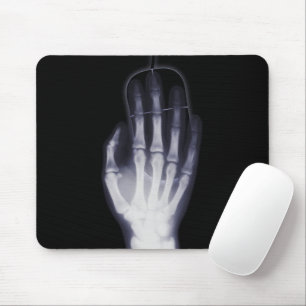 X-Ray Skeleton Hand Xray Mouse Pad