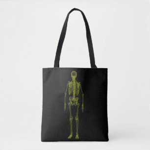 X-Ray Skeleton Tote Bag
