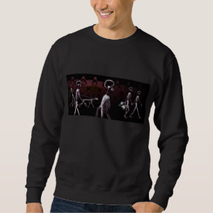 X-Ray Skeletons Midnight Stroll Sweaters