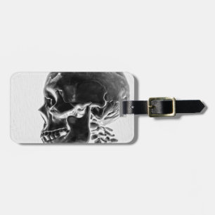 X-Ray Skull Luggage Tag