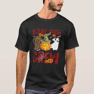 X-ray Tech Boo Crew Halloween Xray Technician Matc T-Shirt