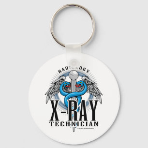 X-Ray Tech Caduceus Key Ring
