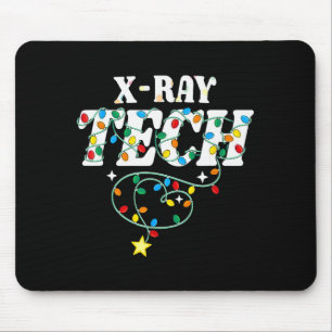 X-ray Tech Christmas Radiologic Technologist Techs Mouse Pad