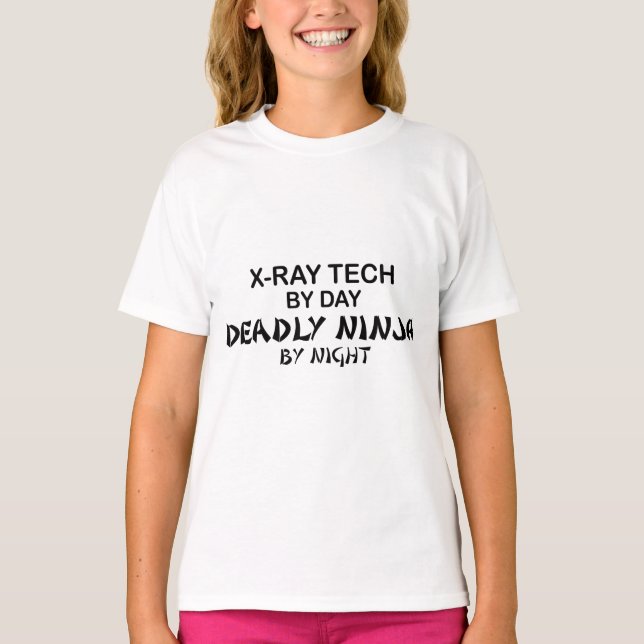 X-Ray Tech Deadly Ninja T-Shirt (Front)