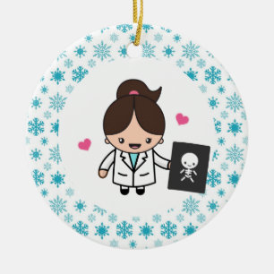 X-Ray Technician X Ray Tech Radiologist Ceramic Ornament