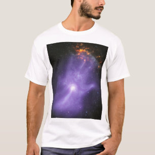 X-Ray Telescopes Ghostly Cosmic Hand T-Shirt
