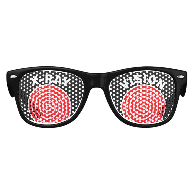 X-RAY VISION FUNNY RETRO SUNGLASSES FUN-Glasses! (Front)