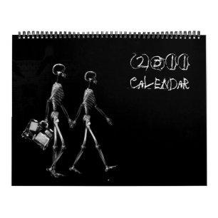 X-Ray Vision Skeleton 2011 Calendar