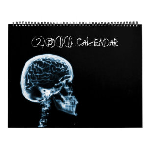 X-Ray Vision Skeleton 2011 Calendar