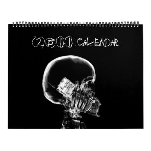X-Ray Vision Skeleton 2011 Calendar