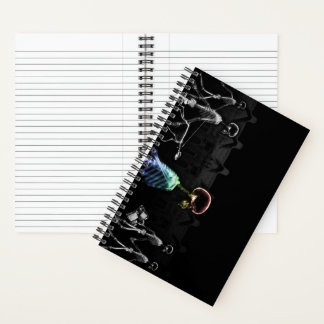 X-Ray Vision Skeleton City Scene  Notebook
