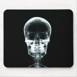 X-RAY VISION SKELETON SKULL - ORIGINAL MOUSE PAD