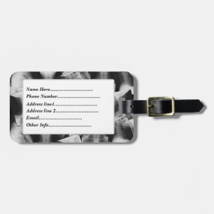 X-rayed Luggage Tag