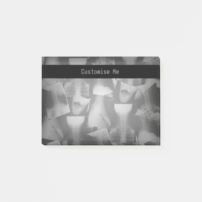 X-Rayed (Original) Post-it Notes (Front)