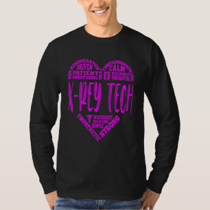 X Rey Tech Neon Pink Nurse's Week Nurse Day Christ T-Shirt