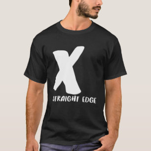 X Straight Edge Hardcore Punk Rock Stay Straight T-Shirt