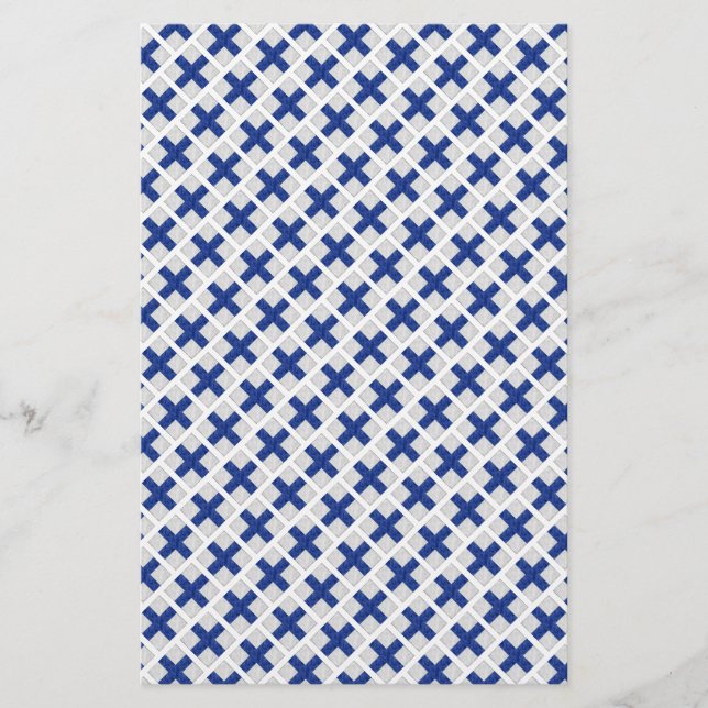 X X-Ray Nautical Mini Wrapping Paper | Basic (Front)