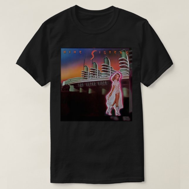 Xanadu The Nine Sisters Olivia NewtonJohn Designed T-Shirt (Design Front)
