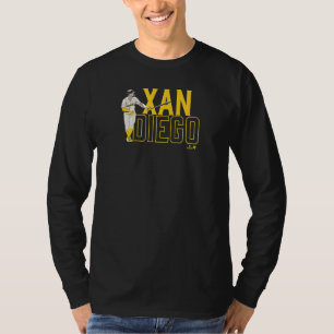 Xander Bogaerts Xan Diego Swing San Diego Baseball T-Shirt
