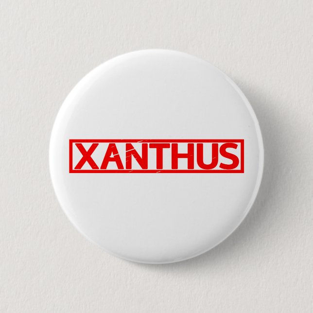 Xanthus Stamp 6 Cm Round Badge (Front)