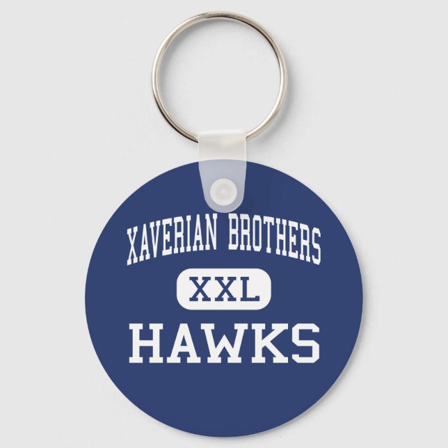 Xaverian Brothers - Hawks - High - Westwood Key Ring (Front)