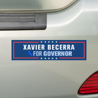 Xavier Becerra for California Governor Bumper Sticker