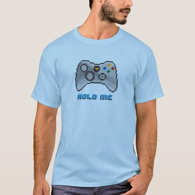 xbox or playstation video game controller t shirt (Front)