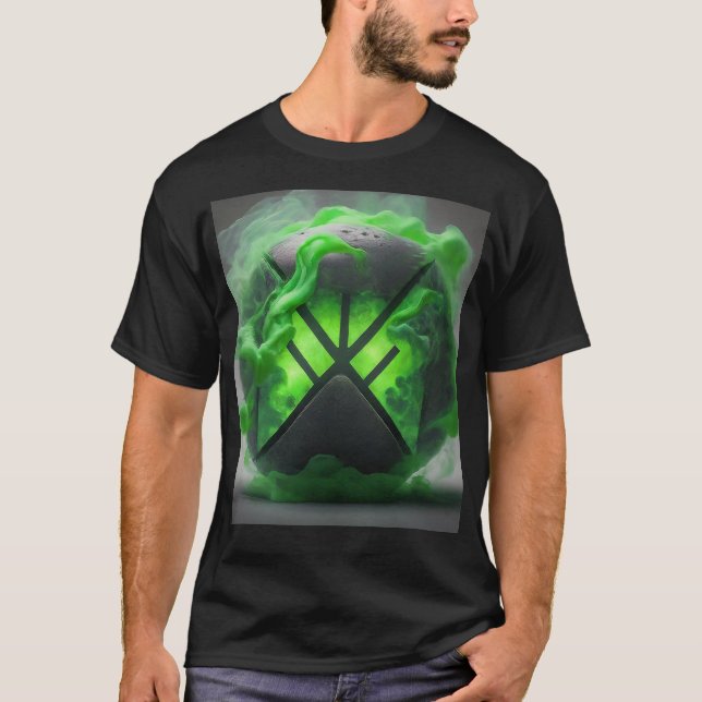 Xbox: Powered by Neon T-Shirt (Front)