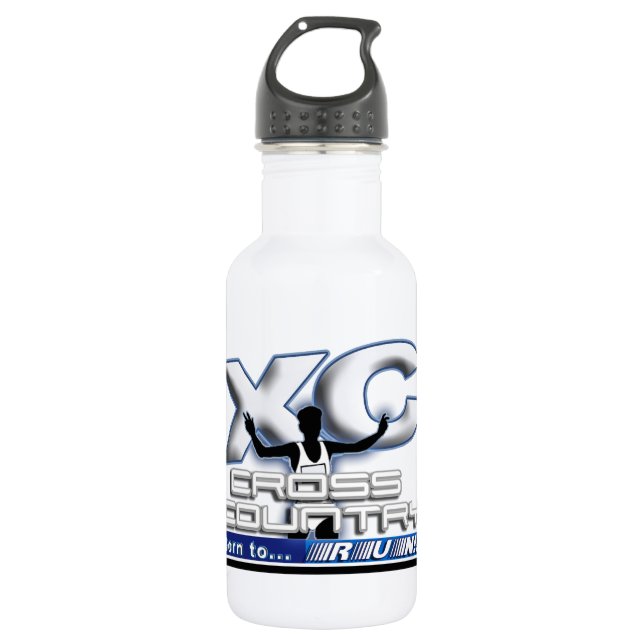 XC BORN TO RUN CROSS COUNTRY LOGO 532 ML WATER BOTTLE (Front)