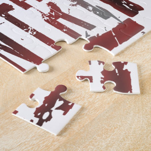 XC Cross Country Runner Jigsaw Puzzle