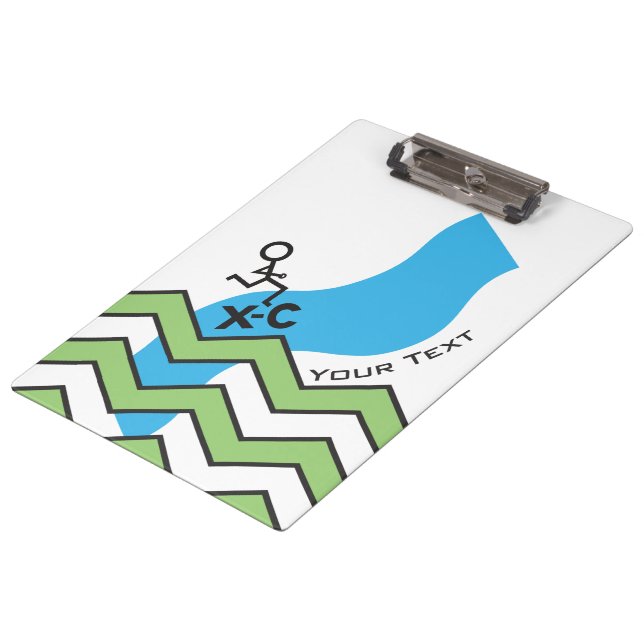XC Cross Country Running Clipboard (Angled)