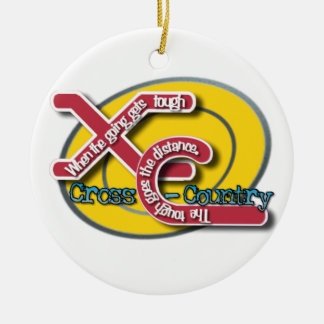 XC TOUGH MOTTO ORNAMENT