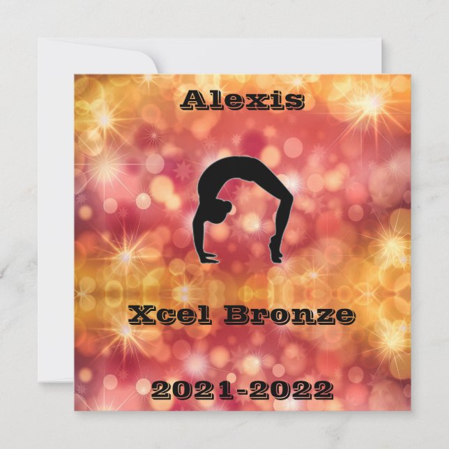 Xcel Bronze Gymnastics (Front)