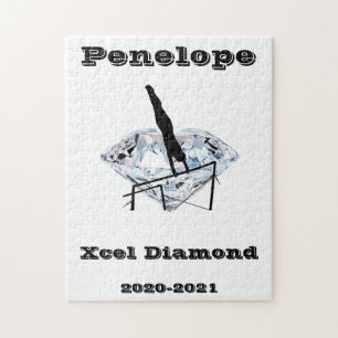 Xcel Diamond Gymnastics Jigsaw Puzzle