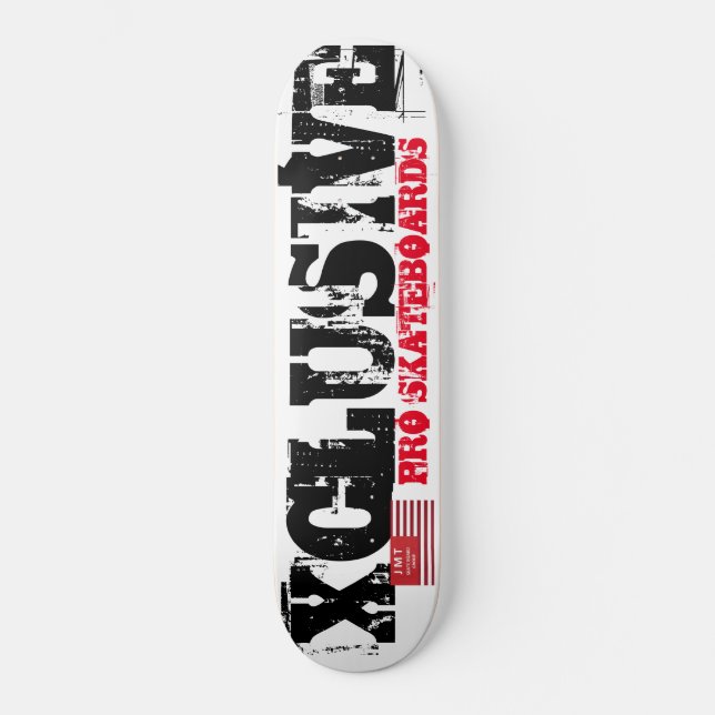 XCLUSIVE SKATEBOARDS / JMT USA (Front)