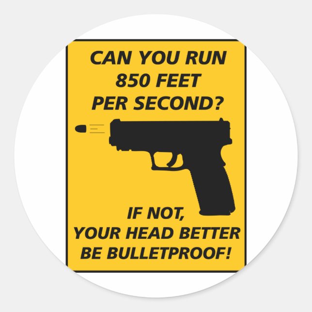 xd45 classic round sticker (Front)