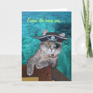 Xena Pirate Valentine Card -- customised