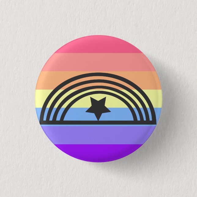 Xenogender Black Button (Front)