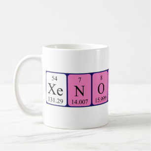 Xenophon periodic table name mug