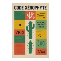 XEROPHYTE CODE - The Cactus alphabet