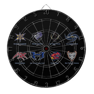 XFL Football  Dartboard