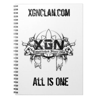 XGN Notebook! Notebook