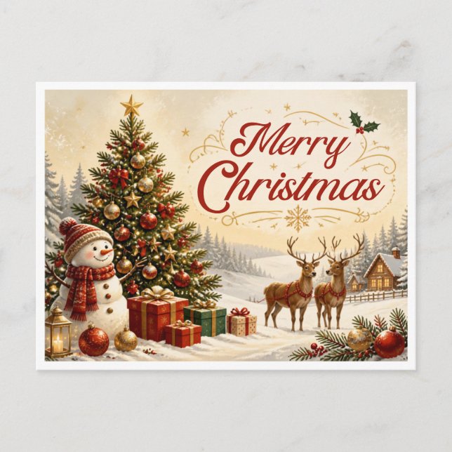 xhristmas card (Front)