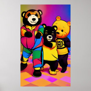 Xi Jinping at the Children's Party Poster