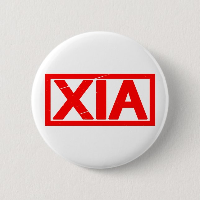 Xia Stamp 6 Cm Round Badge (Front)